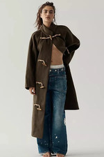 FREE PEOPLE ALMA DUFFLE COAT NEW SIZE SMALL