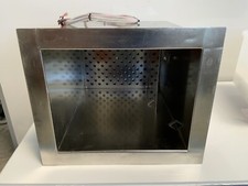 STAINLESS STEEL -HEATED RECIRC STATIC SOLVENT TANK/DRAIN/FREE BOARD. GOLDEN FAB