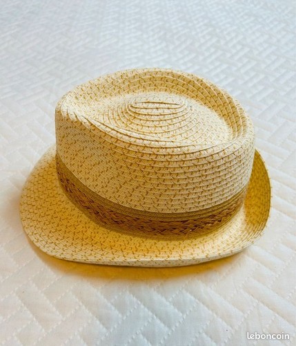 Chapeau panama taille 60 - chapeau,