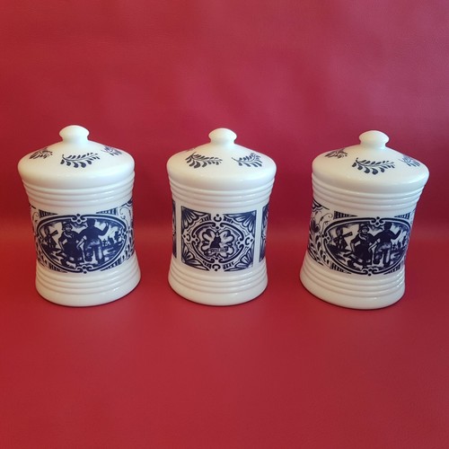 Pots alimentaires opaline - 3, en