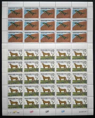 Cameroun 1986 797 798 - cameroun,