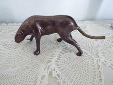 Small Art Deco Bronze Stalking Panther