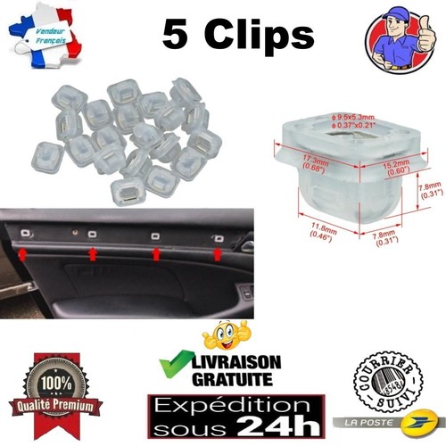 Clips fixation garniture - 5,
