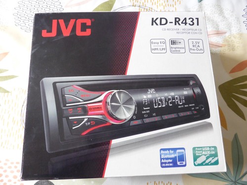 Autoradio jvc r431 neuf - jvc, kd-r431