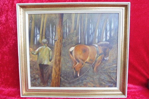 Belle vieux tableau - vieux, tableau,
