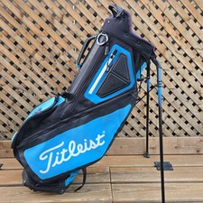 Titleist Players 5 Stand Golf Bag 2017 Blue Black 5 Way NO SHOULDER STRAP CLEAN