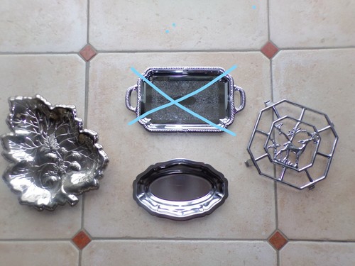 Lot inox petits plats - 2,