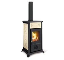 Poêle à Bois NORDICA Gemma Céramique Liberty - Crème