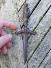 COUPE PAPIER CHASSE ANCIEN SUR