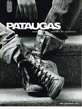 ADVERTISEMENT ADVERTISING 094 2009 PATAUGAS shoes boots