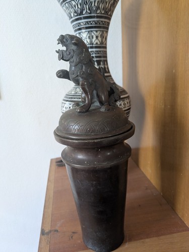 Urne bronze vintage - urne, en