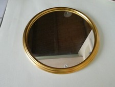 Plateau Rond  Miroir  Métal