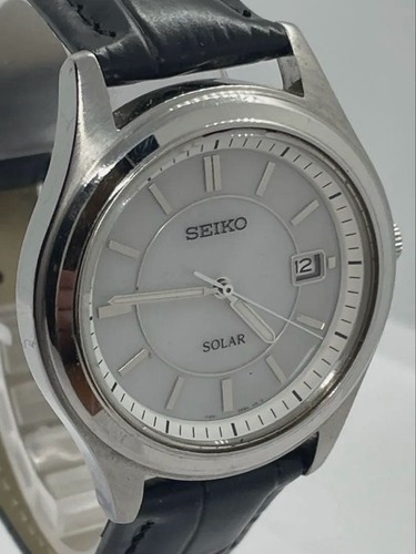 Seiko solar black watch - black, japan