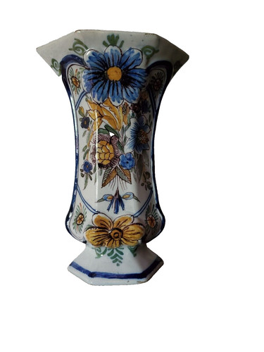 Vase faïence delft - faïence,