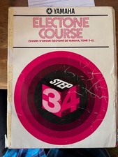 Electone cours d'orgue electone de Yamaha step 3-4