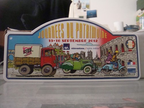 Plaques publicitaires - publicitaires, en
