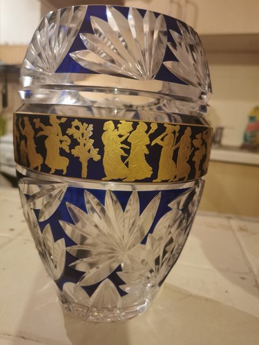Val saint lambert vase - val,