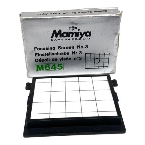 Mamiya mattscheibe focusing - mamiya,