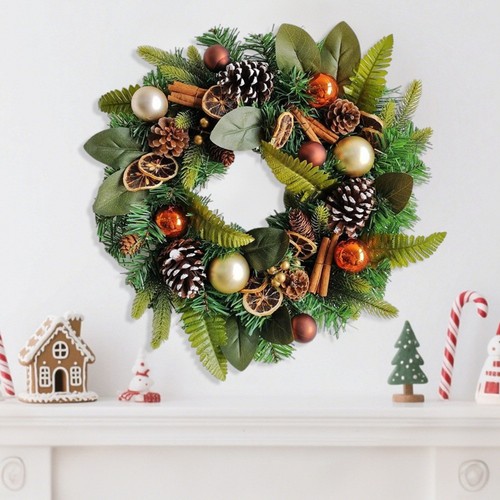 Couronne noël artificielle - couronne,