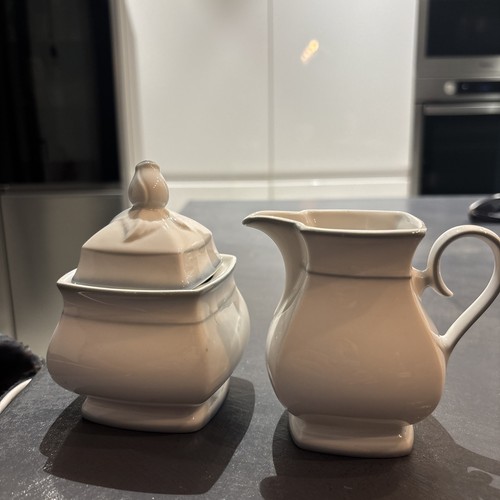 Pot lait sucrier - À, et