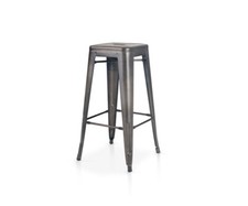 TOLIX BISTRO INDUSTRIAL METAL STOOL BAR KITCHEN RESTAURANT SET 6 PIECES