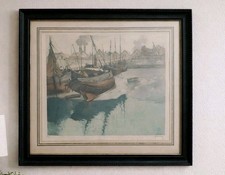 Lithographie Roger Hebbelinck