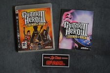Guitar Hero III Legends of Rock complet sur Playstation 3 PS3 - FR TBE