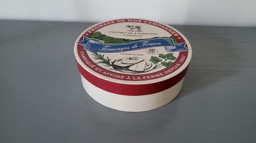 Coffret assiettes fromage - assiettes,
