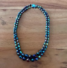 Collier vintage double rang