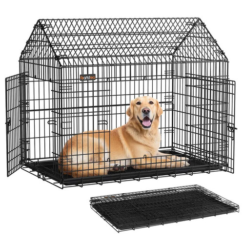 Cage pour chien pliable - ,