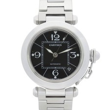 Montre-bracelet CARTIER Pasha C petite date W31076M7 automatique SS garçons...