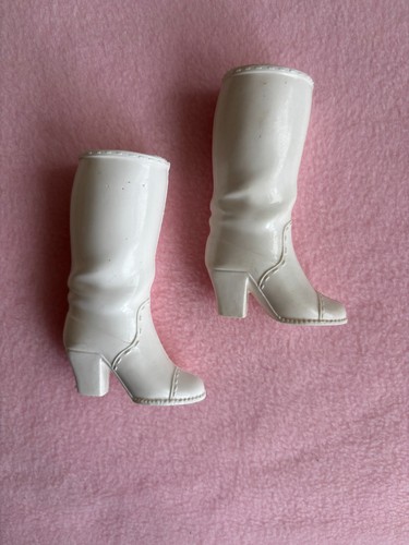 Paire bottes blanches pour - blanches,