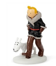 Figurine Tintin aviateur et Milou Colorisée - NEUF - Photo conforme !