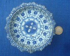 A identifier Bol Porcelaine Chine Ancien Bencharong  Bleu Thailande Chinese 7