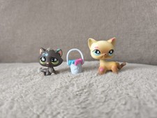 LPS#815 #816 LITTLEST PETSHOP AUTHENTIC CHAT EUROPEEN EUROPEAN Avec Accessoires 