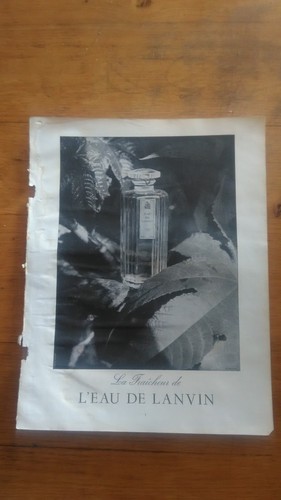 Pub ancienne advert eau de - pub,