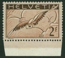 Switzerland Airpost 1930 2fr