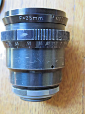Kinoptik Apochromat Paris  25mm F2 Cine Lens-RARE