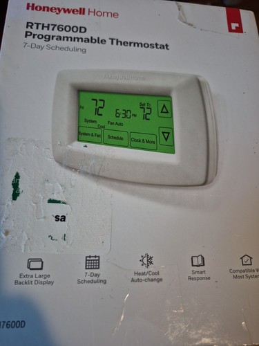 Honeywell home rth7600d day - honeywell,