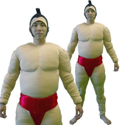 Sumo suit red cosplay - sumo, costume