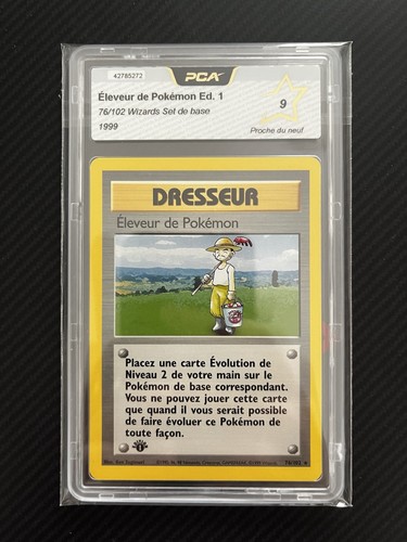 Carte pokémon éleveur - carte, de