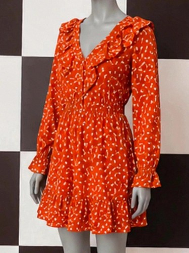 Robe rouge blanche - , xl