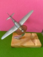 art deco avion alu spitfire