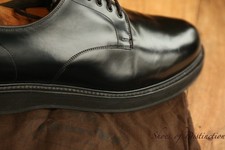 Chaussures Derby En Cuir Noir