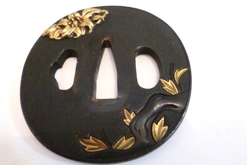 Tsuba japonaise 19ème garde - -,