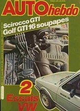 AUTO HEBDO n°261 09/04/1981