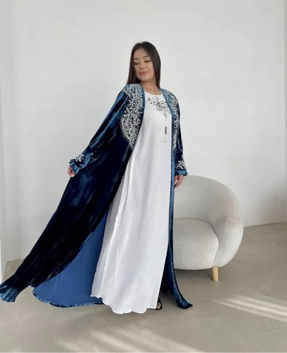 Veste velours caftan - veste,