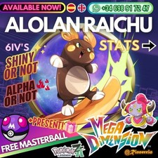 Alolan Raichu Shiny Alpha