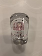 Chateau Pontet-Canet Glass Wine Barrel Bung Paperweight Read Description 