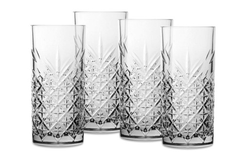 Lot verres long drink en - de,